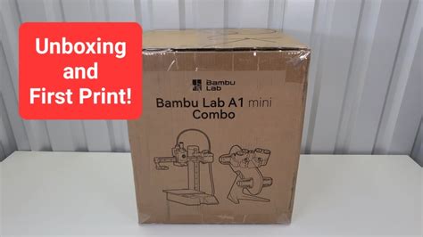 Unboxing the Bambu Lab A1 Mini with AMS Lite Combo - YouTube