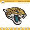 Jacksonville Jaguars Logo Embroidery Files, NFL Football Team Machine Embroidery Designs