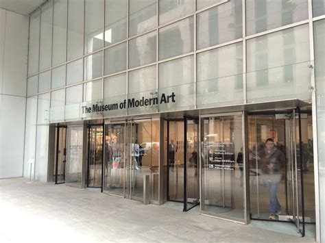 Entrance to the Museum of Modern Art (MoMA) on West 53rd Street. #newyorkcity #nyc #bigapple # ...