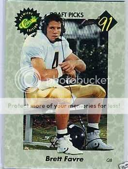 Card of the Day: Brett Favre 1991 Classic Draft Pick RC #30 | Sports ...