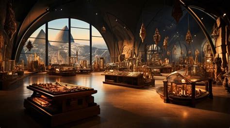 Premium AI Image | Dubai Museum indoor full view