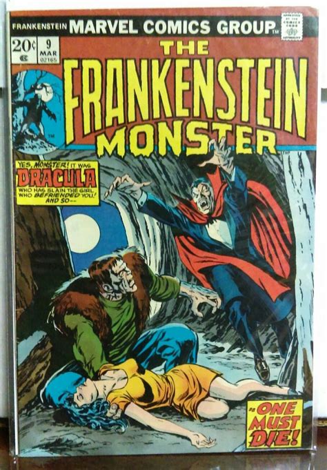 Frankenstein Monster No.9 Marvel Comics | Comics, Classic comic books, Marvel comics covers