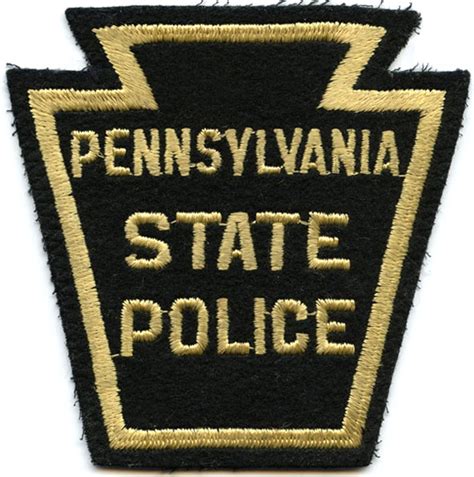 1960s Pennsylvania State Police Patch: Flying Tiger Antiques Online Store