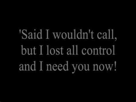 Where are you now now that i need you - gaswchips