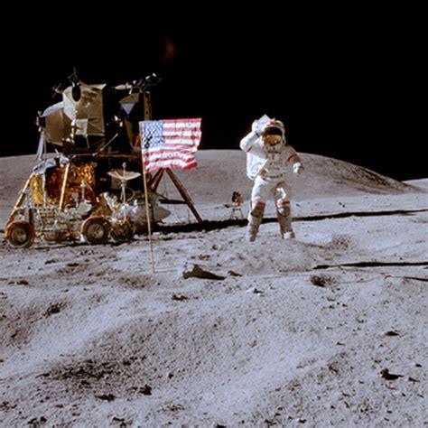 On the moon, our flag is still there, but it's turned white - al.com