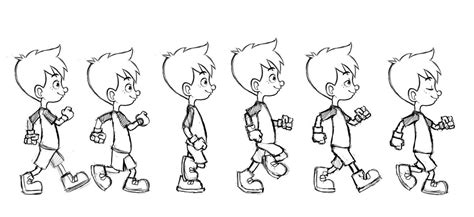 simple walk animation frames | Dibujos animados | Pinterest | Dibujos ...