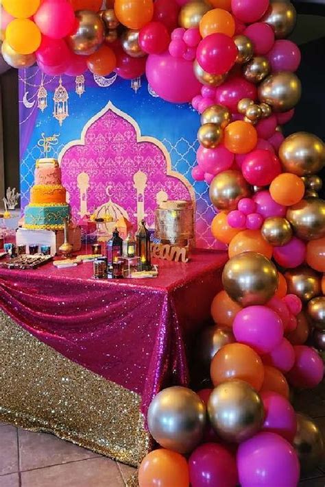 Arabian Nights Birthday Party Ideas | Photo 1 of 10 | Arabian nights party, Arabian theme party ...