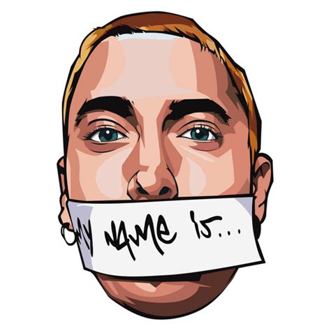 Eminem My Name Is... Sticker - Sticker Mania