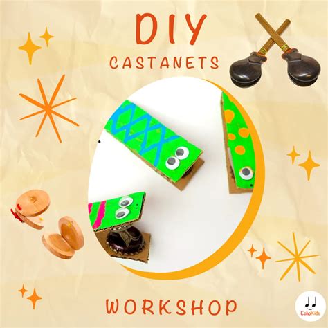 Calendar Activity: Homemade Castanets