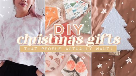 DIY AESTHETIC CHRISTMAS HOLIDAY GIFTS PEOPLE WILL ACTUALLY WANT (easy ...