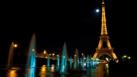 Paris at Night. Tour Eiffel HD wallpapers | 4K MacBook and Desktop Backgrounds
