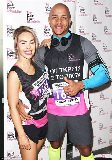 Katie Piper tackles charity race in London | Daily Mail Online