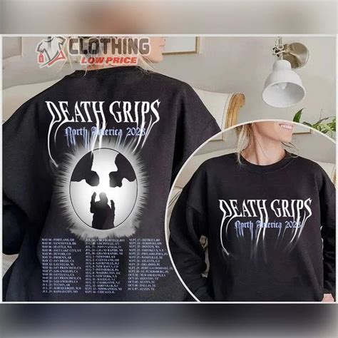 Death Grips Band 2023 Tour Merch, Death Grips North America Tour 2023 Shirt, Death Grips 2023 ...