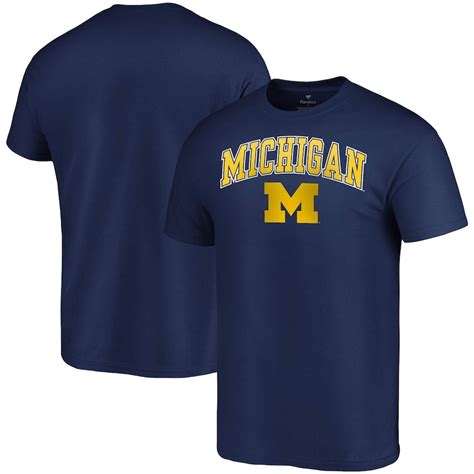 Fanatics Branded Michigan Wolverines Navy Campus T-Shirt