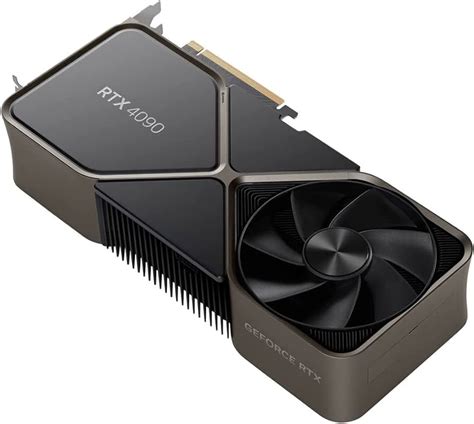 NVIDIA GeForce RTX 4090 24GB GDDR6X Graphics Card Titanium And Black ...