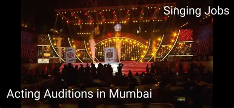 Singing Auditions in Mumbai, Singing Jobs, Live Singing Concerts