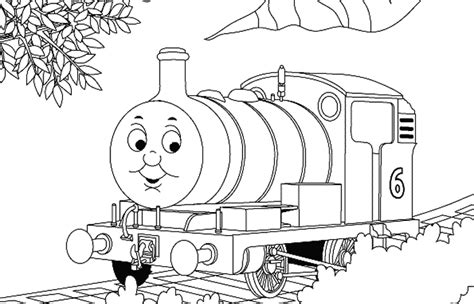 percy the train coloring page