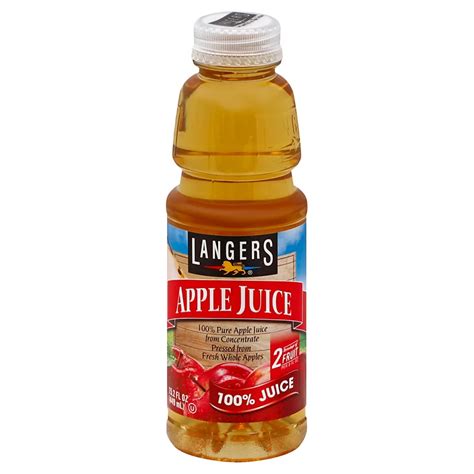 Langers Apple Juice - Shop Juice at H-E-B