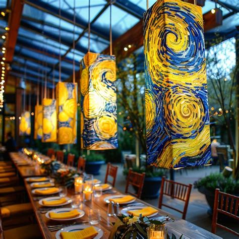 Starry Night Summer Soiree: A Van Gogh-Inspired Gala in 2024 | Starry night wedding, Starry ...