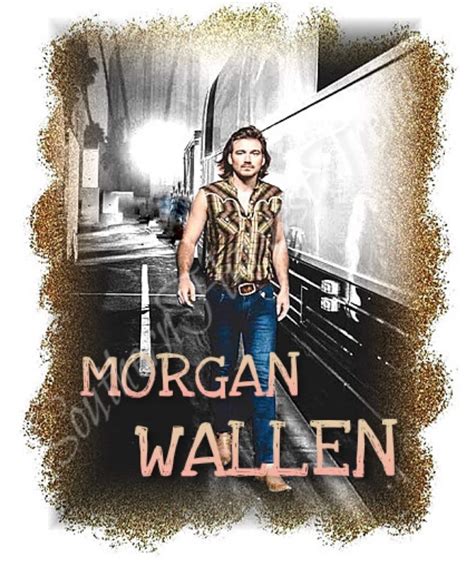 Morgan Wallen Jpeg instant download sublimation | Etsy