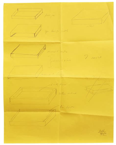 Donald Judd - Working Papers: Donald Judd Drawings, 1963 - 93 - London ...