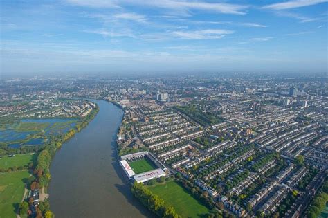 London football grounds from above: Vista shots of capital's stadiums ...