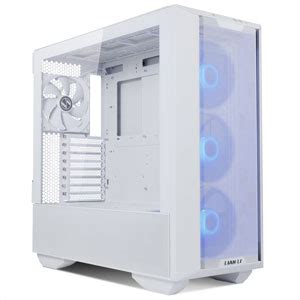 LIAN LI Lancool III RGB ATX Mid Tower Tempered - White - AX STORE