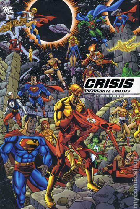 Comic books in 'Crisis on Infinite Earths'