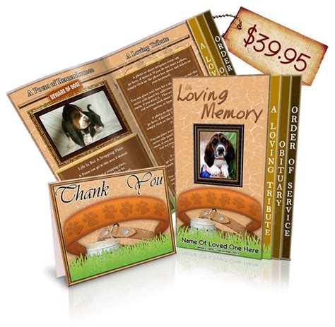 Dog 01 Basic Obituary Template Package 2 | Obituary Template… | Flickr