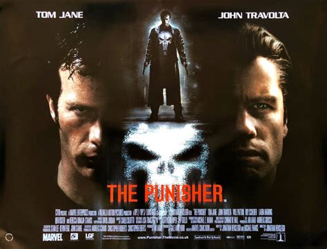 The Punisher Movie Poster - Super Hero - Marvel - Thomas Jane