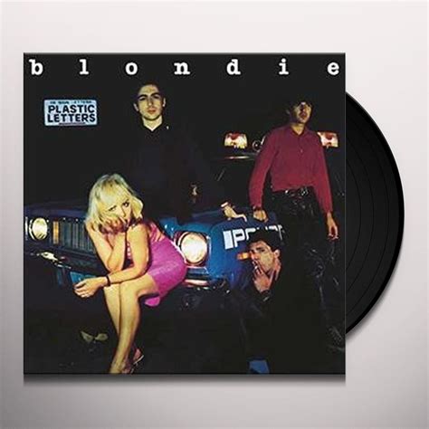 Blondie PLASTIC LETTERS Vinyl Record