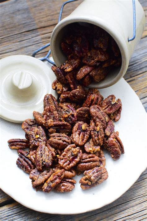 Sweet and Spicy Pecans | The Salty Pot