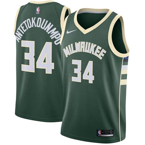 Giannis Antetokounmpo Jersey / Mens Replica - Nike NBA Giannis ...