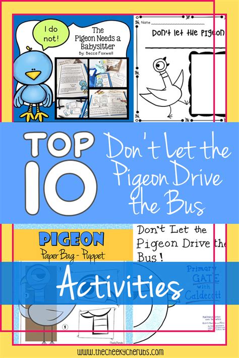 10 Don't Let the Pigeon Drive the Bus Activities and Quick Freebies ...