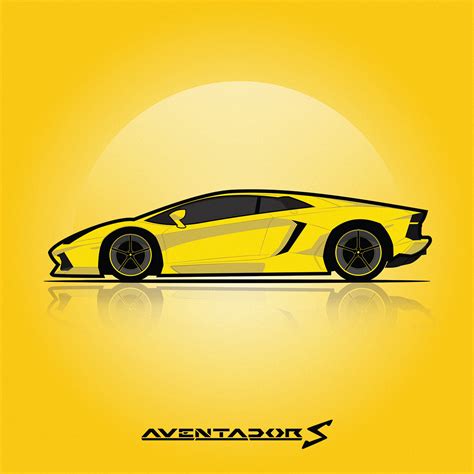 Arriba 32+ imagen lamborghini car vector - Abzlocal.mx