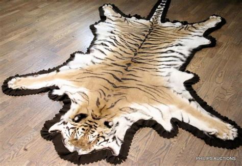 Van Ingen & Van Ingen Tiger Skin Rug - Natural History - Industry ...