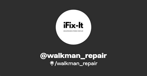 walkman_repair | Instagram, TikTok | Linktree