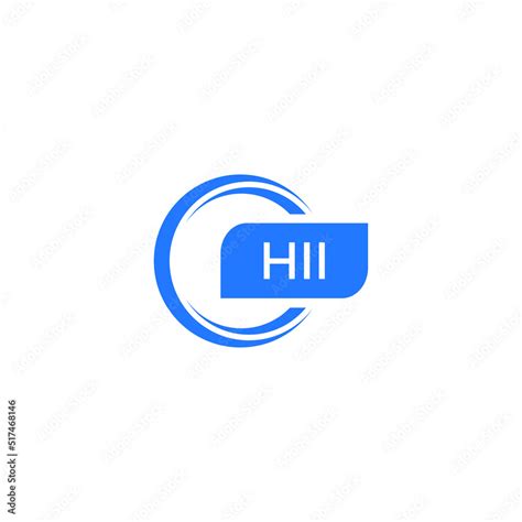 HII letter design for logo and icon.HII typography for technology, business and real estate ...