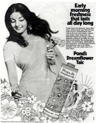 dreamflower talc Vintage Ads