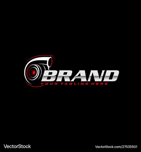 Turbo logo template Royalty Free Vector Image - VectorStock