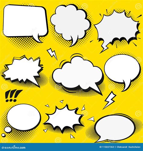 Comic Strip Speech Bubbles Stock Photos - Free & Royalty-Free Stock ...