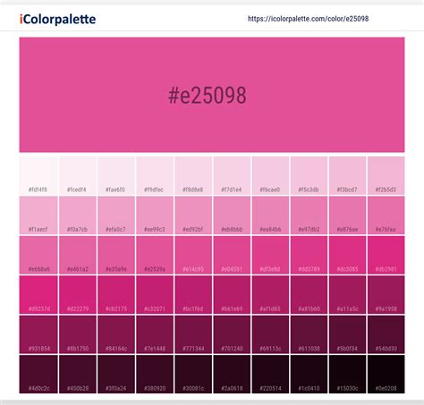 Raspberry Pink information | Hsl | Rgb | Pantone