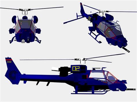 Blue Thunder Helicopter. by Gustvoc on DeviantArt