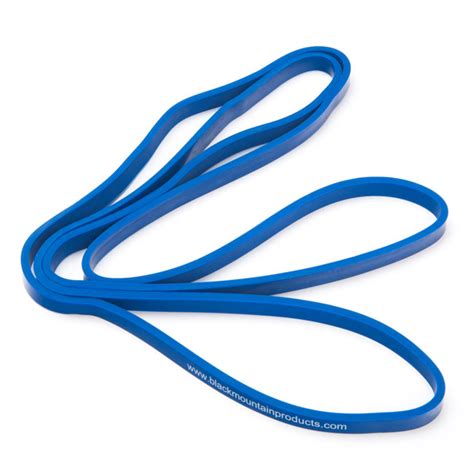 1/2" Blue Strength Loop Resistance Band - Assisted Pull Up Band - Black ...