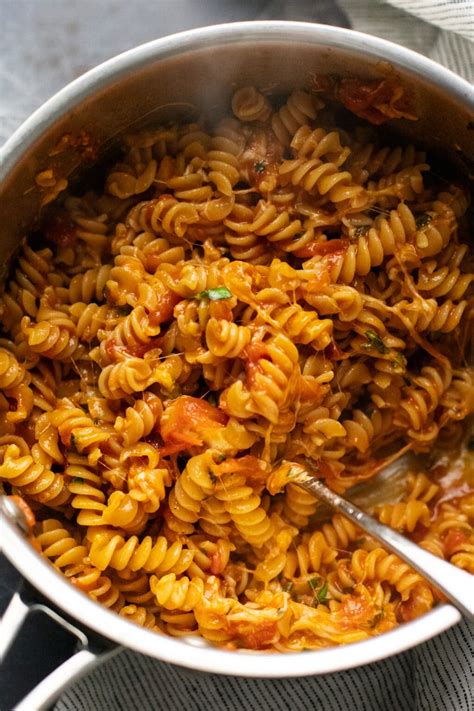 Cheesy Rotini Pasta with Roasted Vegetables – A Simple Palate