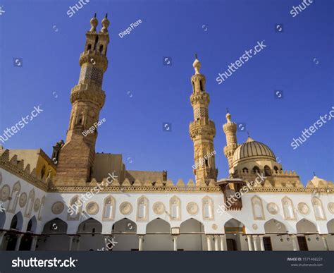 View Al Azhar Mosque Cairo Egypt Stock Photo 1571468221 | Shutterstock