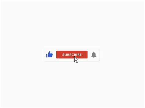 Like Subscribe Bell Notify | Youtube Lower thirds Motion Graphic by Tim Medina on Dribbble ...