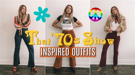 THAT '70s SHOW // '70s inspired outfits - YouTube