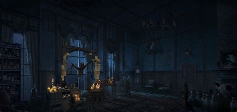 Stag room, Alexander Pavlenko | Call of cthulhu, Cthulhu, Gothic steampunk