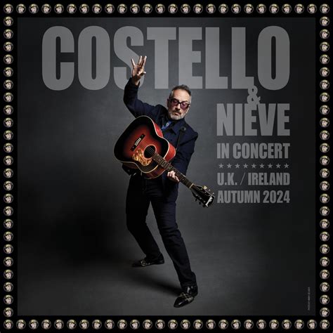 Elvis Costello 2024 Tour Setlist - Neala Viviene